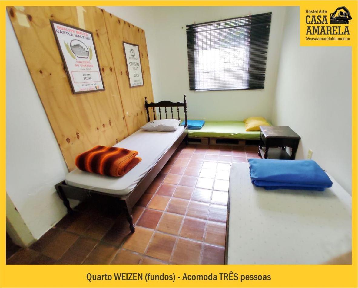 Casa Amarela Blumenau Hospedagem Alternativa Hostel Eksteriør bilde