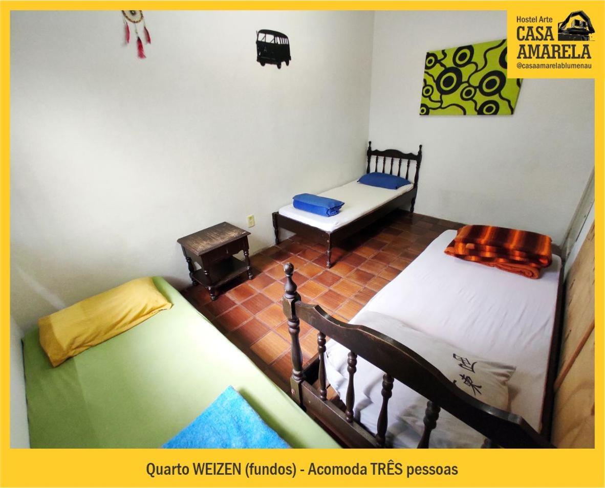 Casa Amarela Blumenau Hospedagem Alternativa Hostel Eksteriør bilde