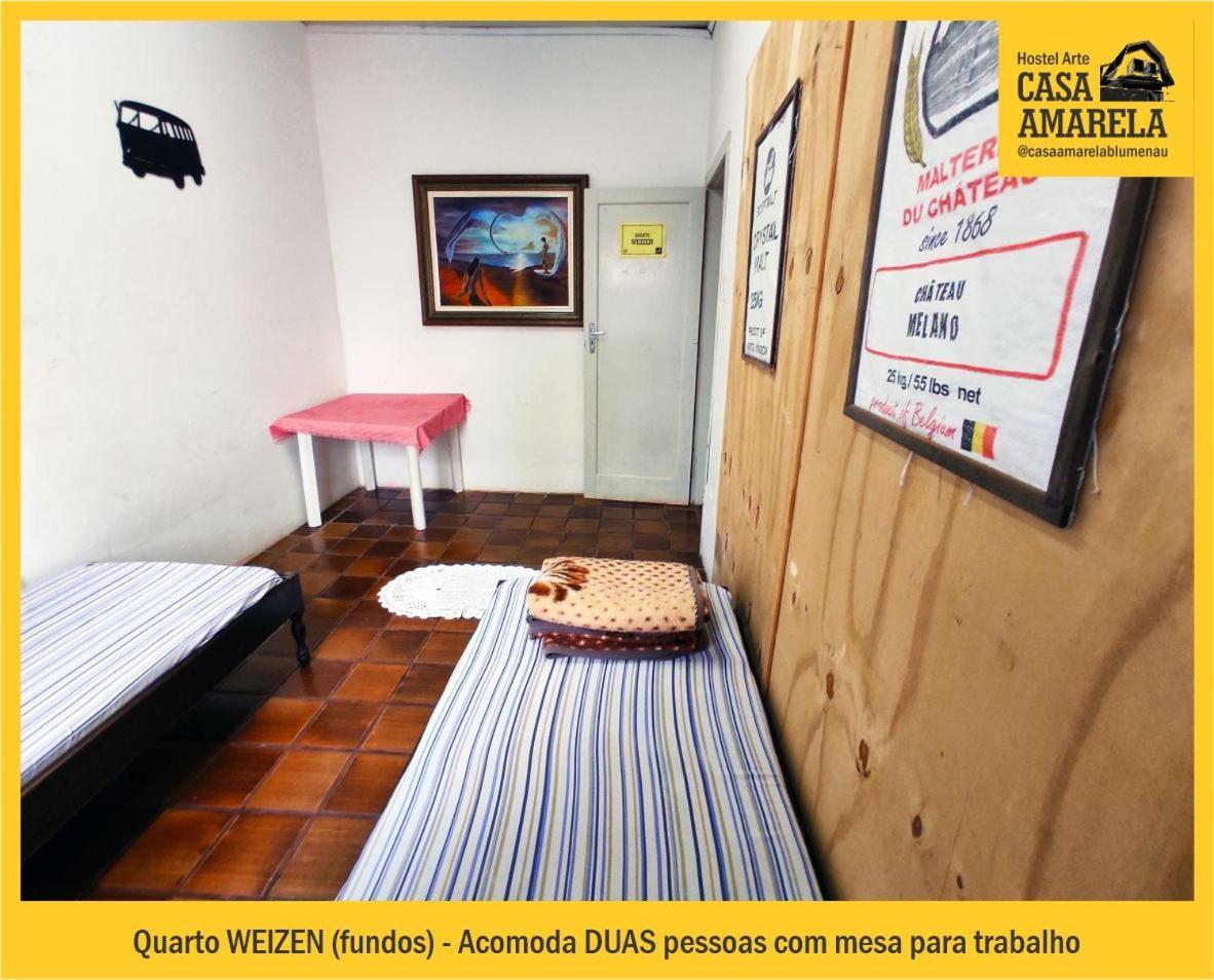 Casa Amarela Blumenau Hospedagem Alternativa Hostel Eksteriør bilde