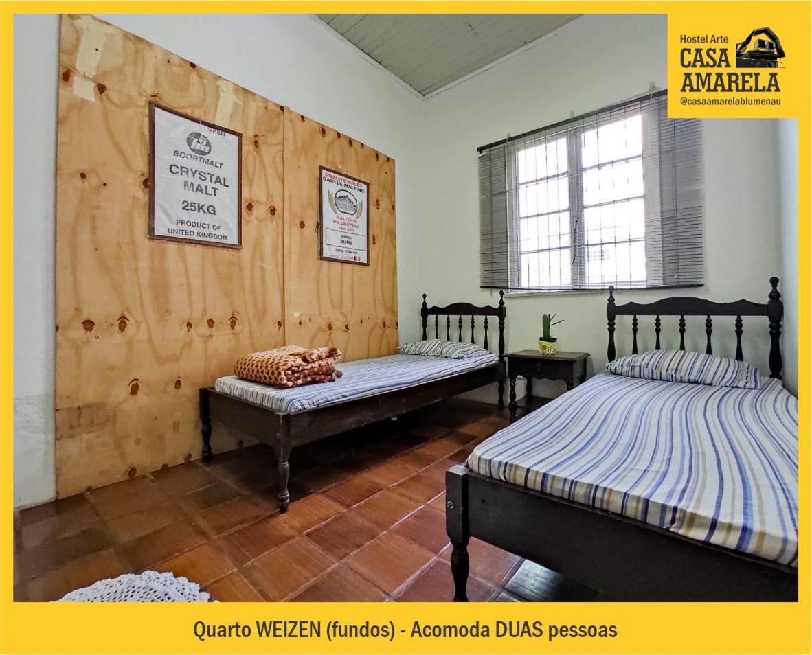 Casa Amarela Blumenau Hospedagem Alternativa Hostel Eksteriør bilde