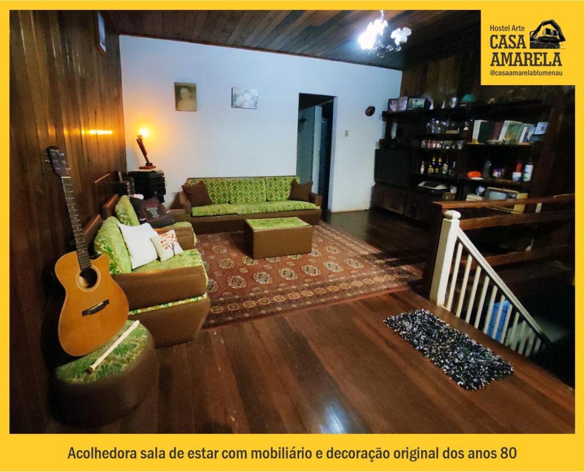 Casa Amarela Blumenau Hospedagem Alternativa Hostel Eksteriør bilde