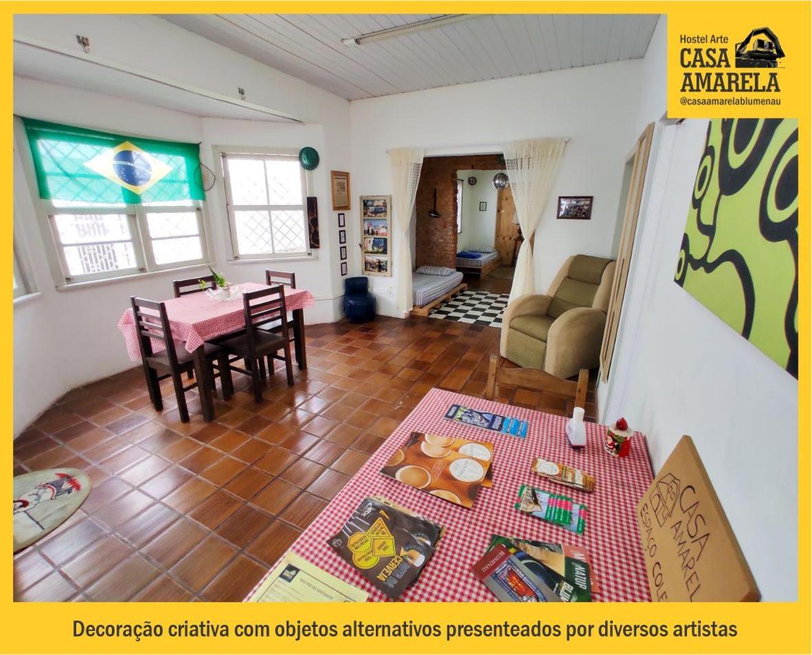 Casa Amarela Blumenau Hospedagem Alternativa Hostel Eksteriør bilde