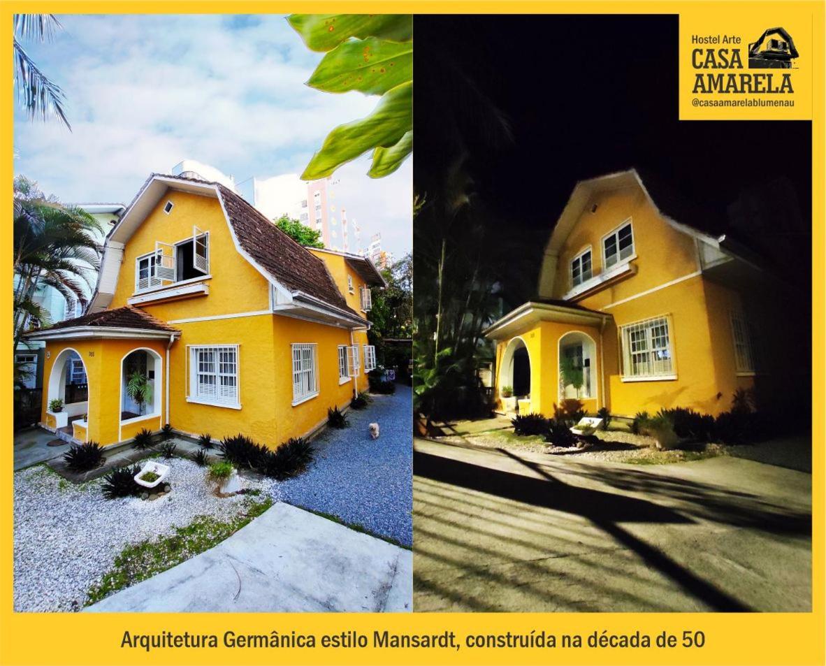 Casa Amarela Blumenau Hospedagem Alternativa Hostel Eksteriør bilde