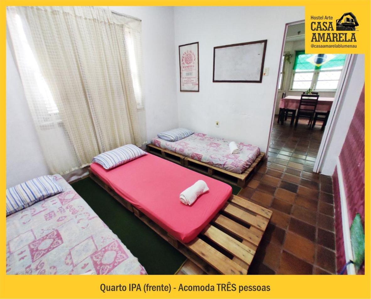 Casa Amarela Blumenau Hospedagem Alternativa Hostel Eksteriør bilde