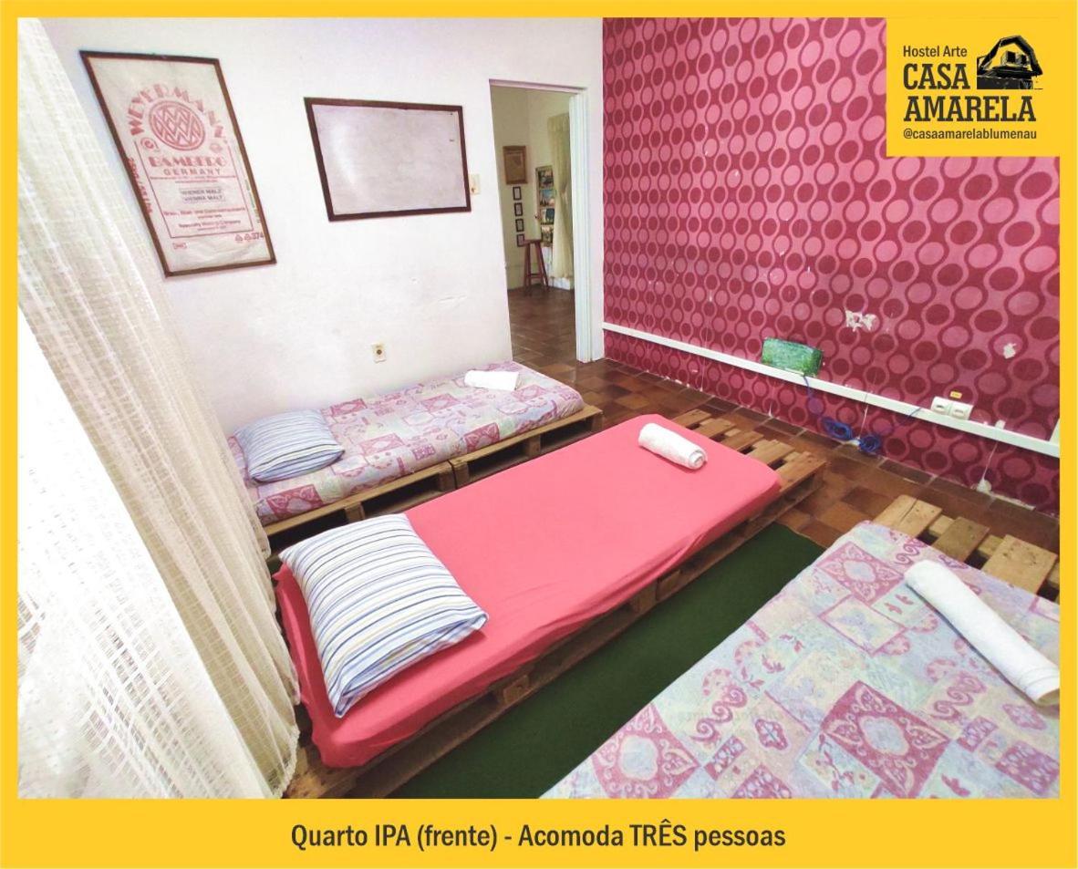 Casa Amarela Blumenau Hospedagem Alternativa Hostel Eksteriør bilde